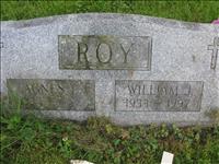 Roy, William J. and Agnes L